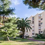 Classy Studio With Ac And Seaview Balcony In Nice Near Beach - Welkeys