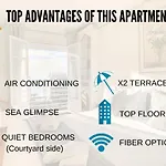 Nestor&jeeves - Terrace - - Very Close Sea - Floor Apartment