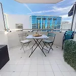Sunny Studio On A High Floor With Terrace