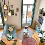 Homelivia, Frida, Mezzanine, Deco Raffinee Et Balcon Apartment *