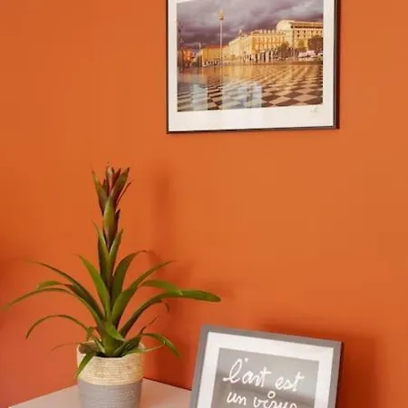 Apartment #4 Staywiz Us - Papon Parking Climatise Terrasse & Wifi 5mins A Pieds Du Vieux Nice
