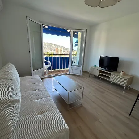 3-room Apartment, Sleeps 6, Sea View Apartment Nice