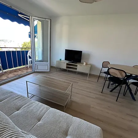3-room Apartment, Sleeps 6, Sea View Apartment Nice
