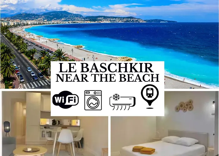 Le Bashkir - Ac - Wifi -Terrasse - Pres Mer - Tram Et Supermarches