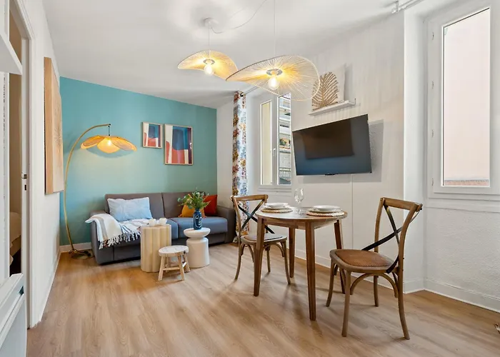 Nice Renting - Clemenceau - Riviera Cocoon Calm Elegance Design