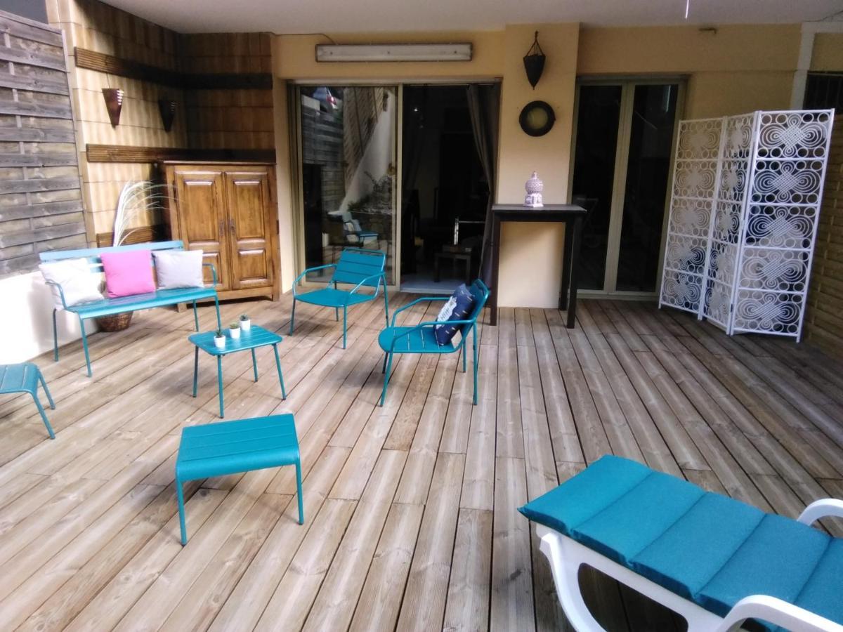 Nice- Gairaut - Jardin Prive- Grand F1 Lumineux-piscine Collective *