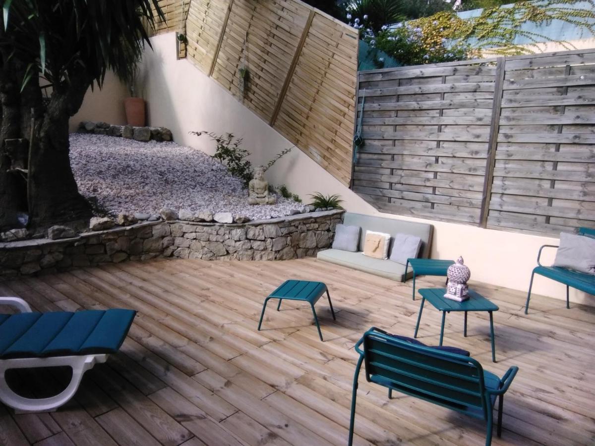 Nice- Gairaut - Jardin Prive- Grand F1 Lumineux-piscine Collective *