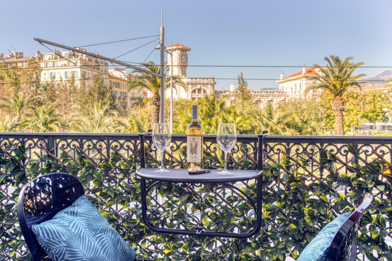 Le Jean Jaures - Refait A Neuf, Lumineux, Long Balcon, Jolie Vue, Wifi, Coeur Vieux-nice Nice