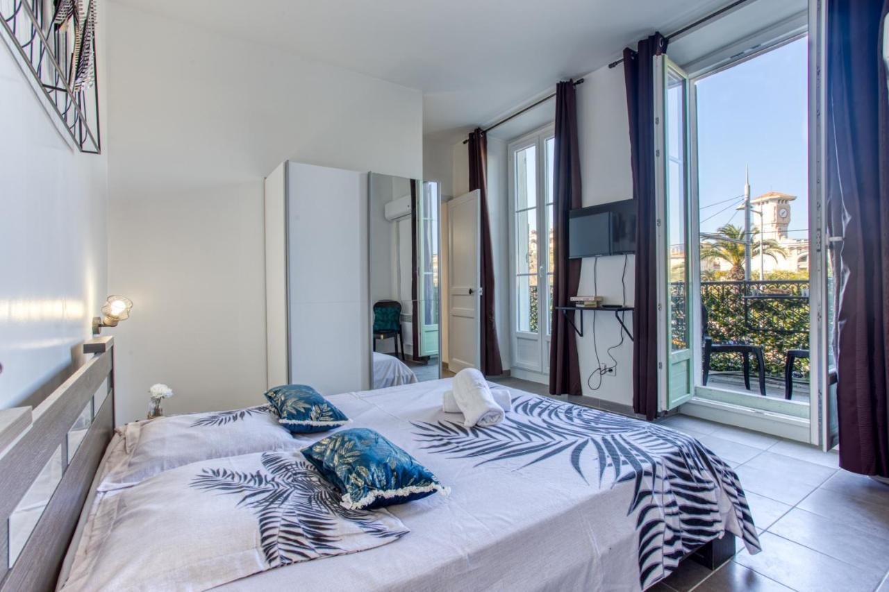 Le Jean Jaures - Refait A Neuf, Lumineux, Long Balcon, Jolie Vue, Wifi, Coeur Vieux-nice Apartment