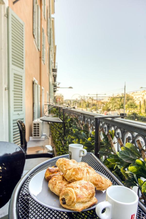 Le Jean Jaures - Refait A Neuf, Lumineux, Long Balcon, Jolie Vue, Wifi, Coeur Vieux-nice *