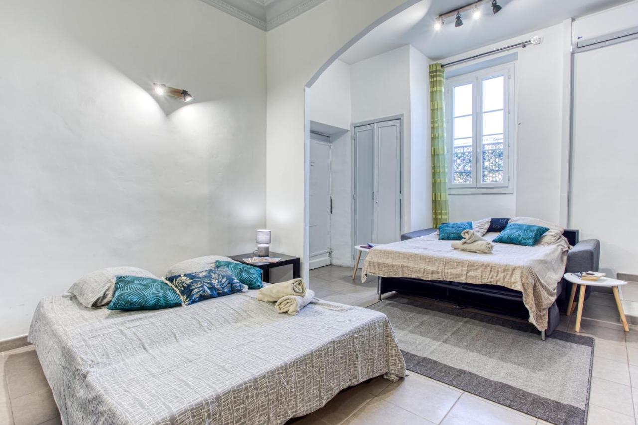 Le Jean Jaures - Refait A Neuf, Lumineux, Long Balcon, Jolie Vue, Wifi, Coeur Vieux-nice * Nice