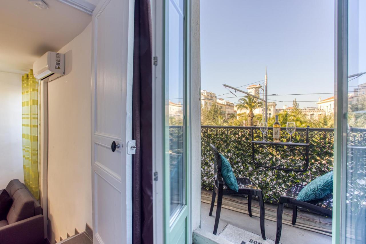 Le Jean Jaures - Refait A Neuf, Lumineux, Long Balcon, Jolie Vue, Wifi, Coeur Vieux-nice * Nice