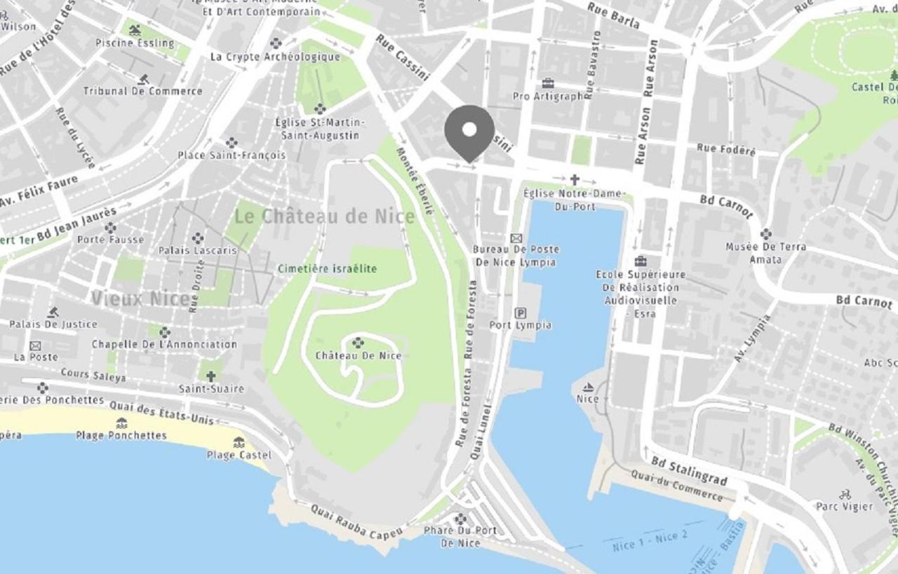 Riviera: Spacious 5-room Duplex Near Sea In Old Town Port Nice