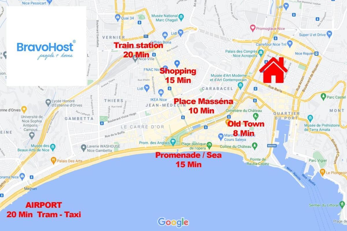 Charmant 3 Pieces 4 Pers Wifi Ac Apartment *