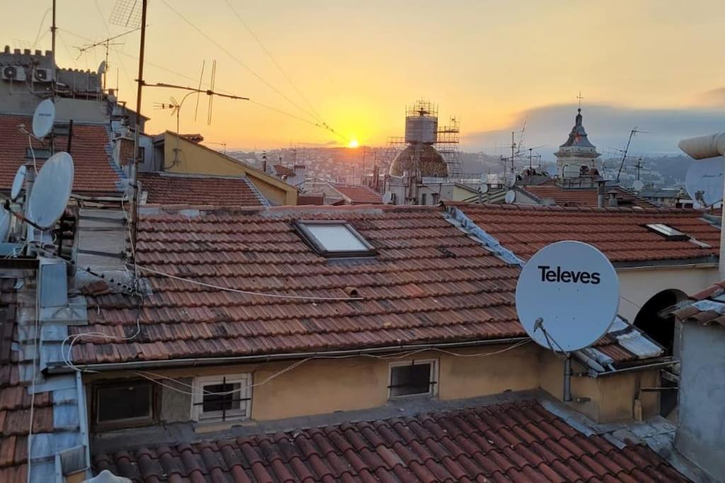 L16 Malonat Vieux 1 Min Mer/ 2 Chbres & Ac Apartment Nice