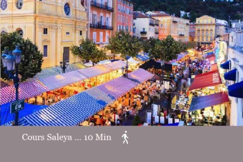 сentre 3 Pieces 80m2 Ac * Nice