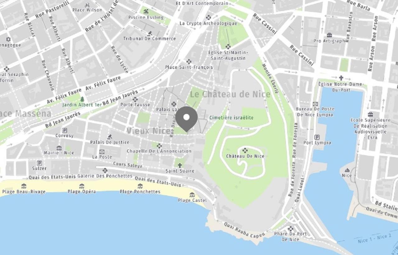Riviera - Old Town - Merveilleux 4 Pieces Ac - 3 Mn Promenade Des Et - Coeur Du Vieux - Chateau 3 Nice