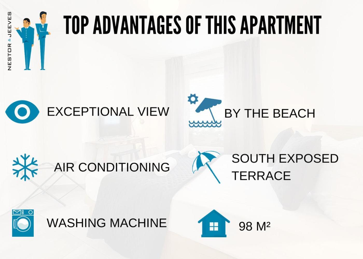 Nestor&jeeves - Belle Promenade - Sea View - Terrace