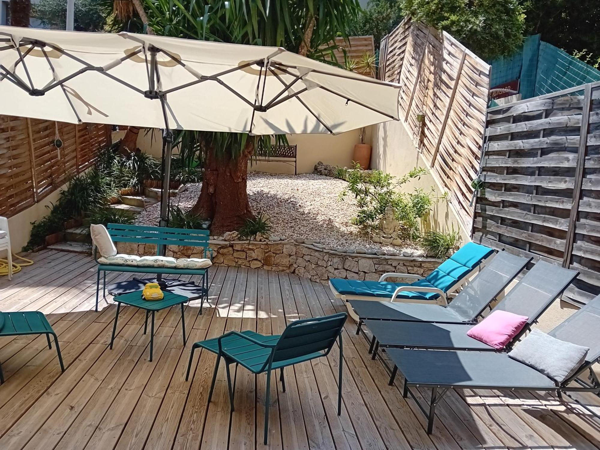 Nice- Gairaut - Jardin Prive- Grand F1 Lumineux-piscine Collective *