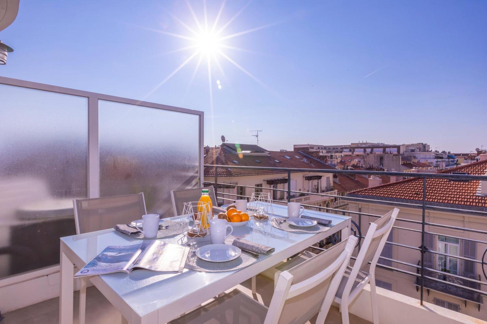Rooftop At Palais De La Buffa - Happy Apartment *
