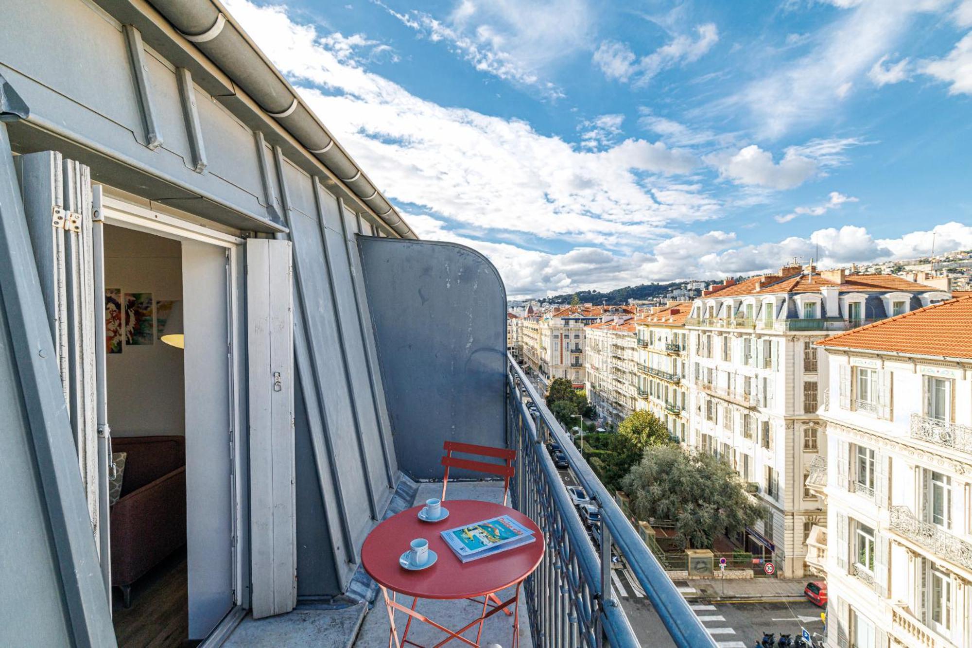 3 Clemenceau - Duplex - Dernier Etage - Balcon - Hyper Centre Apartamento