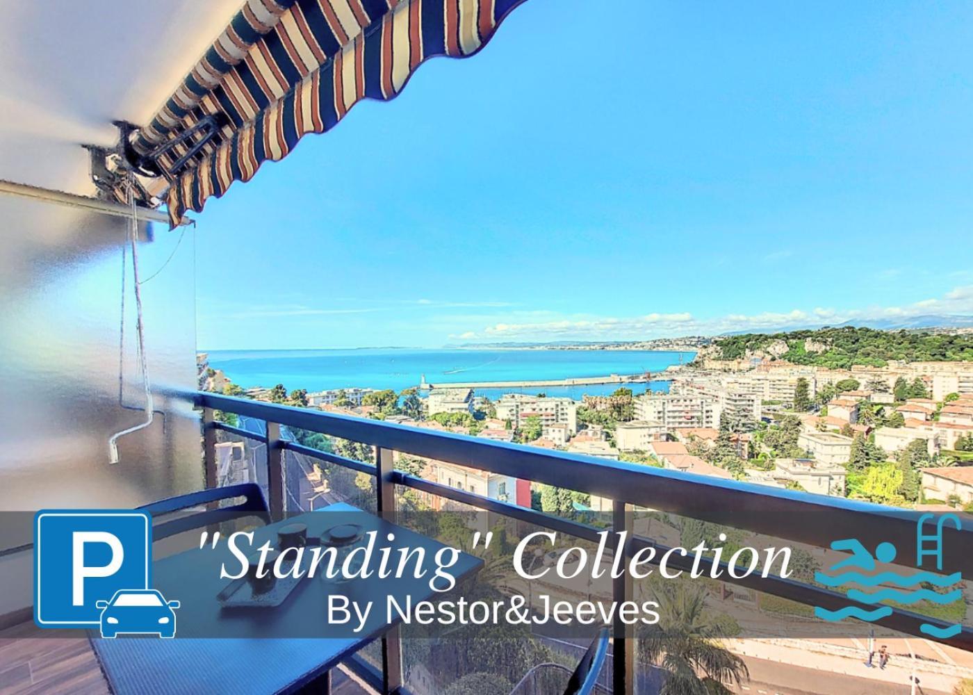 Apartment Nestor&jeeves - Breaktime - Sea View - Parking Nice