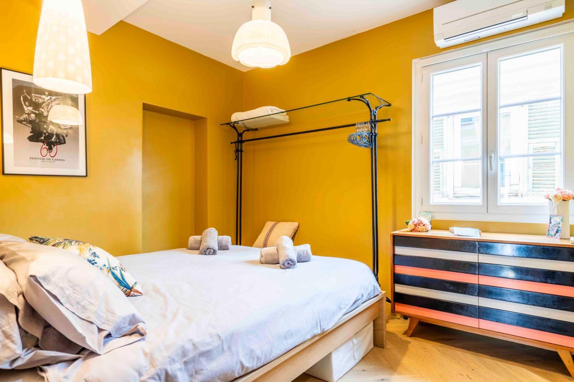 Apartment 2 Chambres, Balcons, Vue Imprenable, Climatisation - Palace Bleu Nice