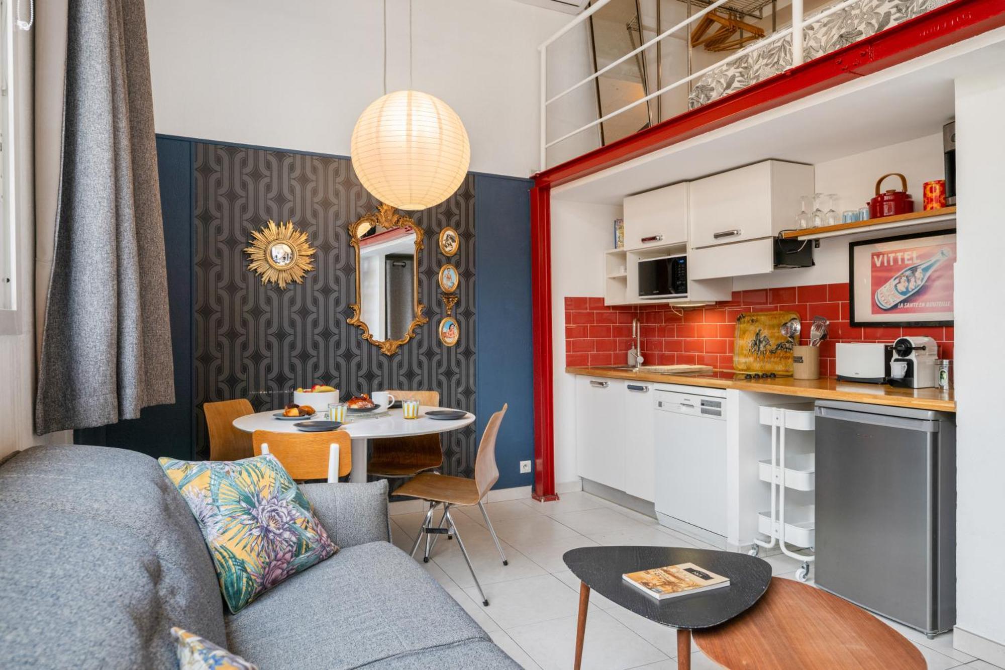 Nice-duplex-plage-parking-cimatisation