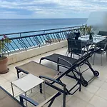 Amazing Top Floor Penthouse 30M2 Terrace, Front Sea View On Promenade Des Anglais