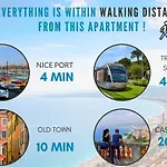 Nestor&jeeves - Sun Deck Terrace - Floor Apartment Nice