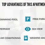 Nestor&jeeves - Hublot Terrasse - Sea View - Swimming Pool Apartment *