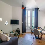 Apartment Elegant T2 Renove 4 Pers, Centre Nice, Climatise