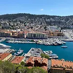 Quiet Top Floor 2 Bedroom Flat Near Nice Port With Lift Balcony Ac And Fast Wifi