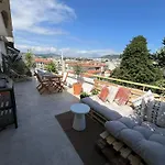 Charming Penthouse In Central Nice - 10 Minutes From Seaside