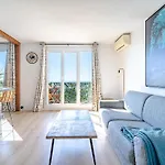 Panoramic Sea View Of The French Riviera, Parking Nice