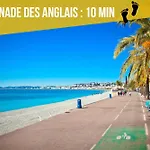 Soleil Nicois Terracotta - 8Min Plage Et Proche Gare