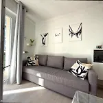 Appart rénové 3 chambres, 8 pers, mer à 50 m
