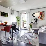 Le Mantega - F2 Moderne,centre Ville, 2 Grandes Terrasses,climatisation, Ascenseur Apartment Nice