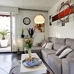 Apartment Le Mantega - F2 Moderne,centre Ville, 2 Grandes Terrasses,climatisation, Ascenseur