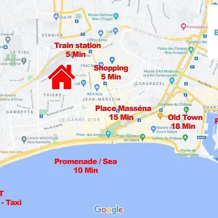 Le New York - Wifi, Ac, 4 People Apartment *