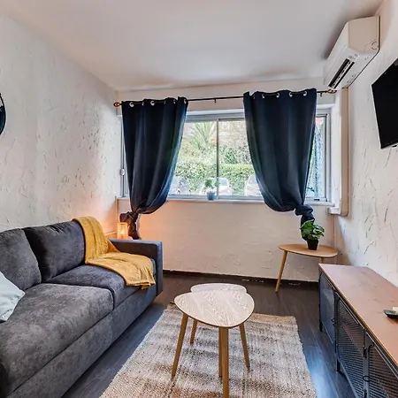 Les Orangers - Wifi, Ac, 2 Pers Nice