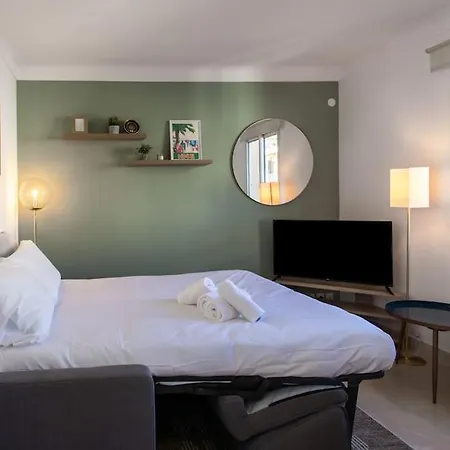 #46 Carre D'or Congres 2 Min Walk Sea Promenade * Nice