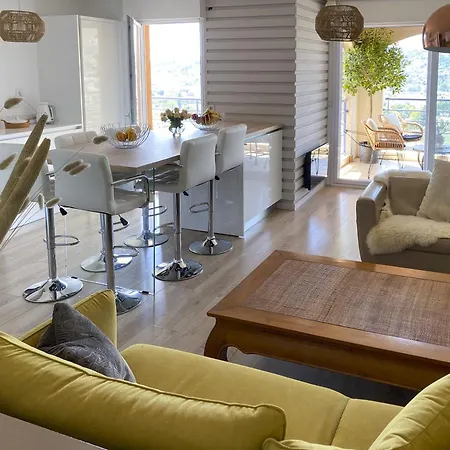 Terre D'azur - Wifi, Parking, Vue Mer Nice