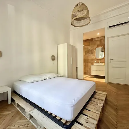 Apartment Cessole - Charme Urbain 3 Clim & Netflix Nice