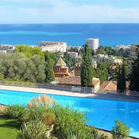 Apartment L'abbaye Luxe Et Vue Panoramique Nice