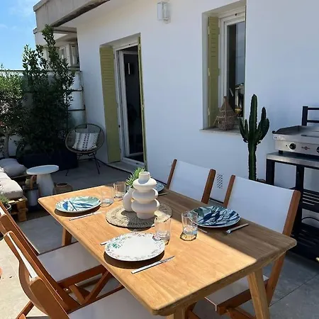 Charming Penthouse In - 10 Minutes From Seaside Apartment Nice