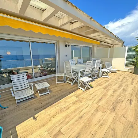 Apartment Stunning Rooftop Retreat On The Promenade Des Nice