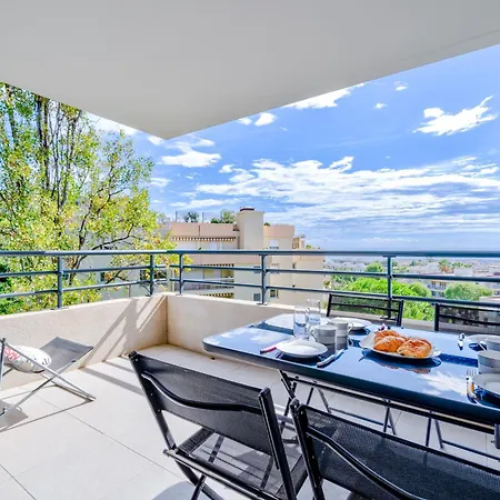 Magnifique 4pers, Clim, Parking, Piscine * Nice