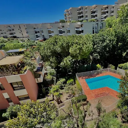 Riviera - Terrasse De Fabron - Swimming Pool - Sea View Apartment 4*