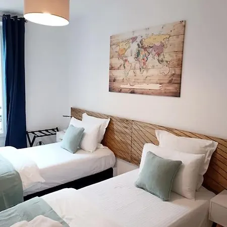 2 Bedroom, 4-6 Pers., 5min To The Beach, Wifi, Ac * Nice